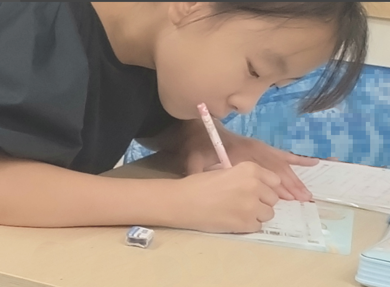 学研府中浜田教室での学習の様子